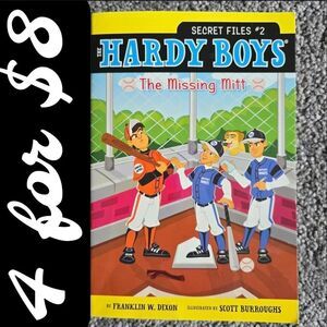 The Hardy Boys: The Missing Mitt Book Kids Youth Summer Read